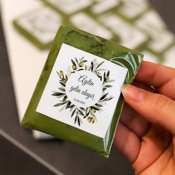 Kişiye Özel Kına Hediyelik Sticker Seti – 50 Adet